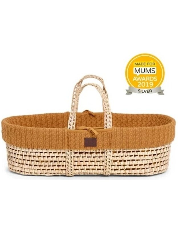 The Little Green Sheep MOSES braided cradle HONEY