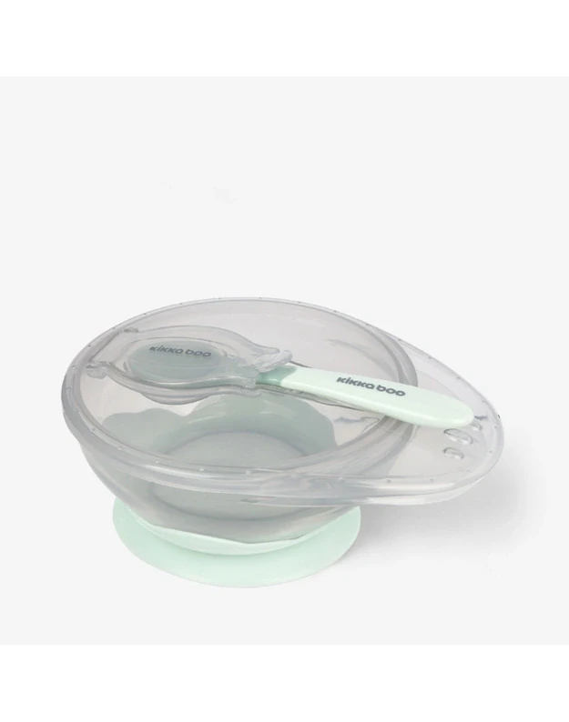 Silicone Suction Cup Bowl with Spoon – Pink