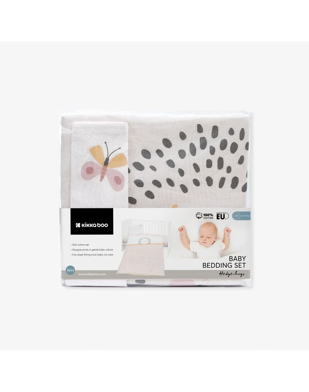 HEDGE-HUGS 3-Piece Baby Bedding Set 