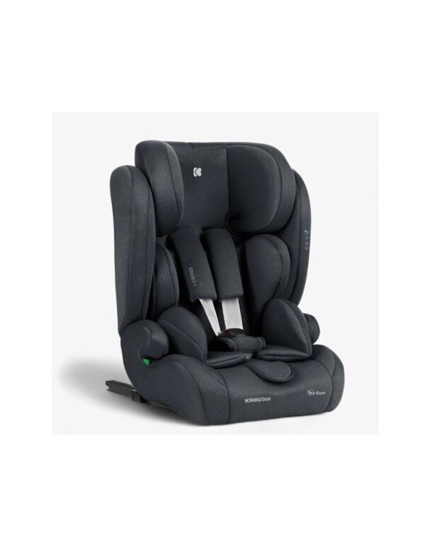KikkaBoo i-Cross automobilinė kėdutė i-Size 76&ndash;150 cm Dark Grey