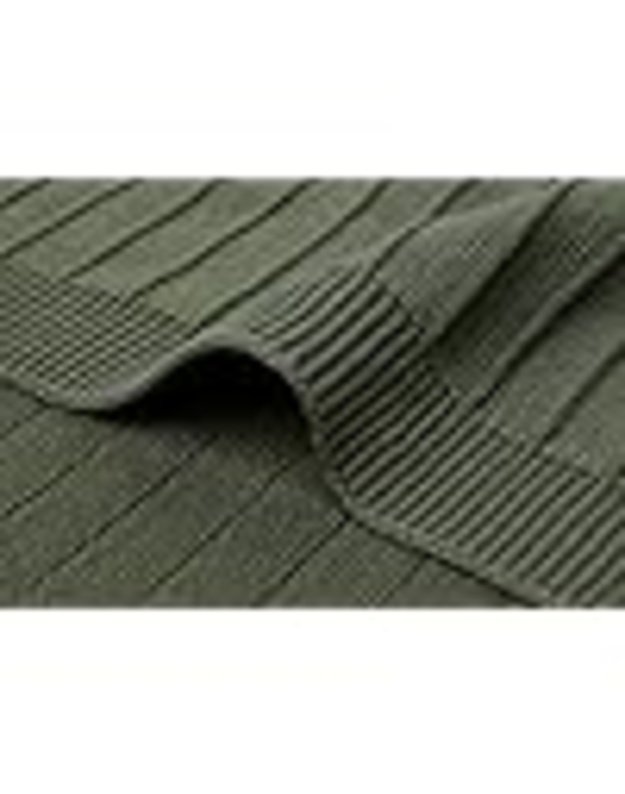 Jollein Pure Knit kūdikio pledas Green 75x100 cm