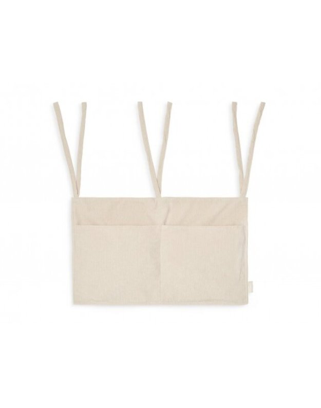 Jollein medžiaginis žaislų krep&scaron;ys Storage Bag Nougat