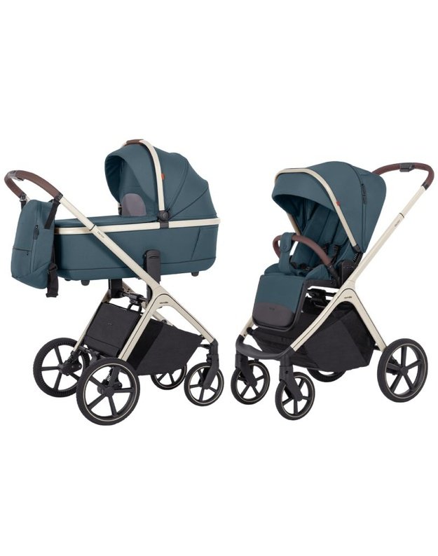 Universalus vežimėlio komplektas Carrello Vector 2in1 Prime Blue