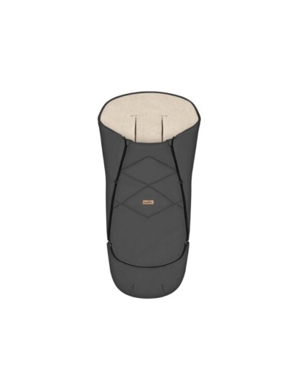Zaffiro everGrow Aspen Wool Footmuff Anthracite 
