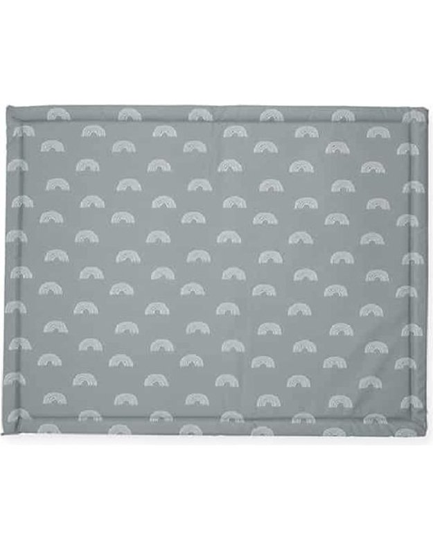 Jollein pledas Arc-en-Rainbow Grey 75x95 cm &ndash; mink&scaron;tas ir jaukus kūdikiui