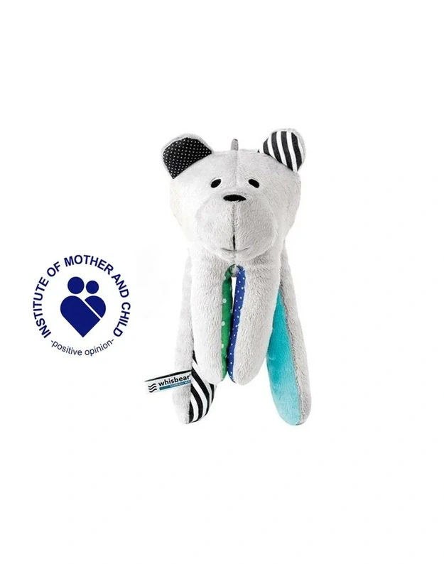 Whisbear Humming Sensory Bear – soothing sleep aid teddy for babies