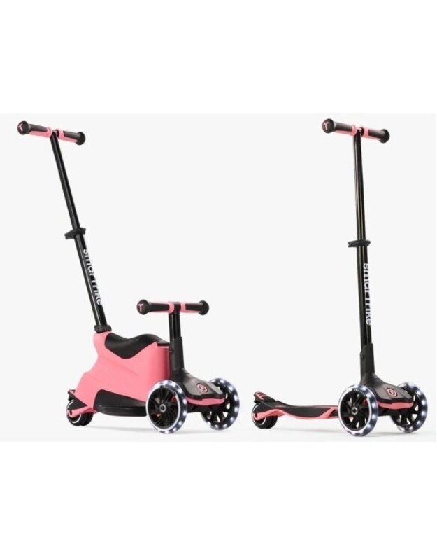 SmarTrike Xtend Ride On Scooter Plus Salmon Pink &ndash; paspirtukas nuo 1 iki 12 metų