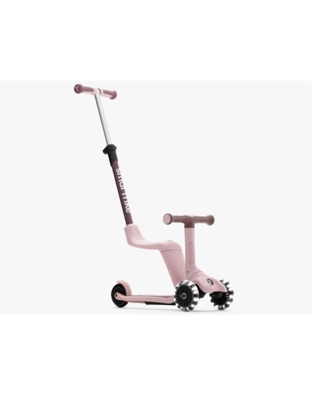 SmarTrike Xtend Mini-Ride paspirtukas 1&ndash;9 m. Pink &ndash; augantis ir reguliuojamas