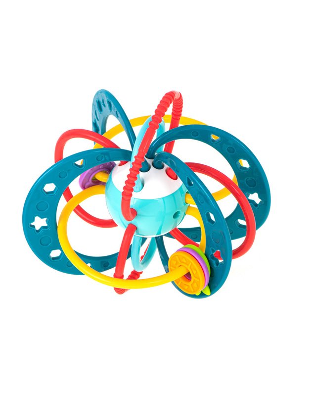 Bar&scaron;kutis-kramtukas Woopie Baby 2in1 Montessori