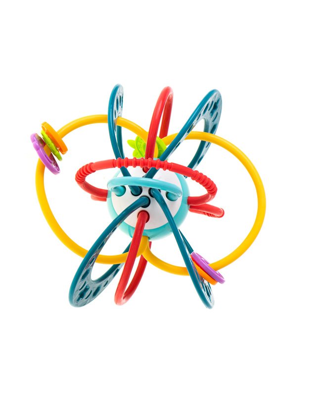 Bar&scaron;kutis-kramtukas Woopie Baby 2in1 Montessori