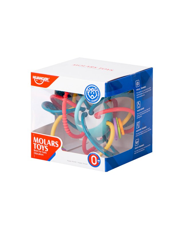 Bar&scaron;kutis-kramtukas Woopie Baby 2in1 Montessori