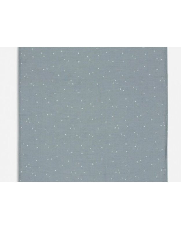 Jollein muslino audinio vystyklų rinkinys 70x70 Twinkling Sea Green 3vnt