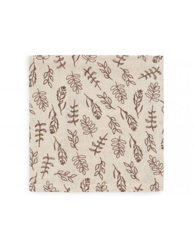 Jollein muslino merliukai 31x31 cm Meadow Chesnut 3vnt