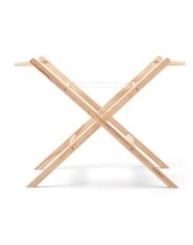 The Little Green Sheep MOSES wicker cradle WHITE
