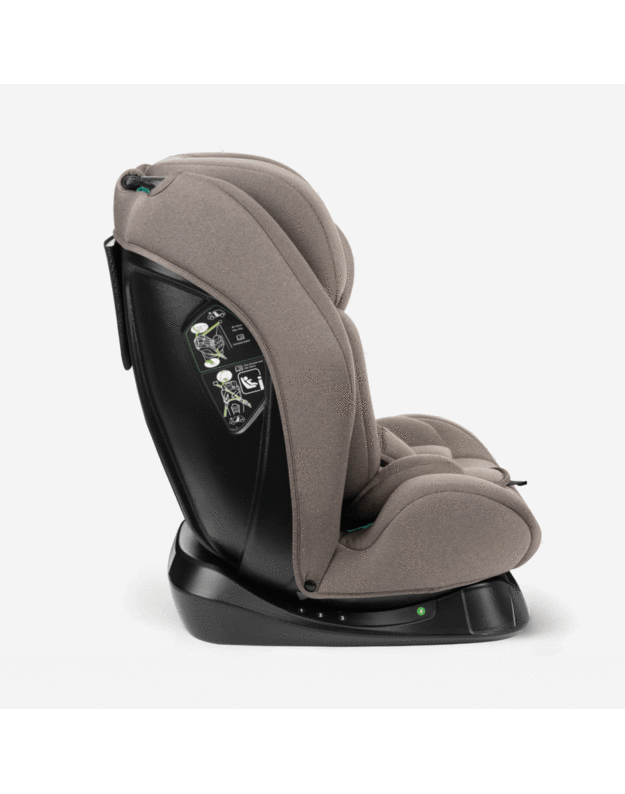 Automobilinė kėdutė Kikka Boo i-Explore Brown&ndash; i-Size (40-150 cm)