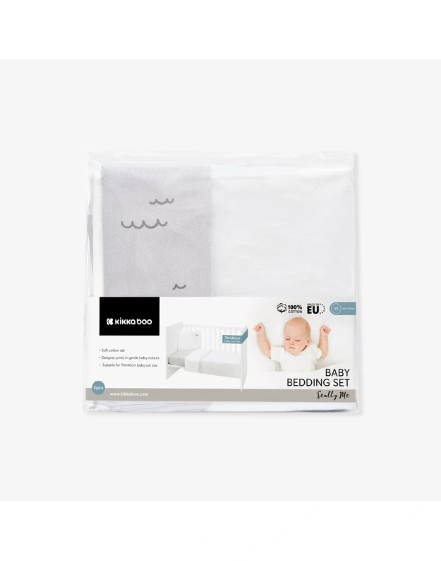SEALLY ME 3-Piece Baby Bedding Set 