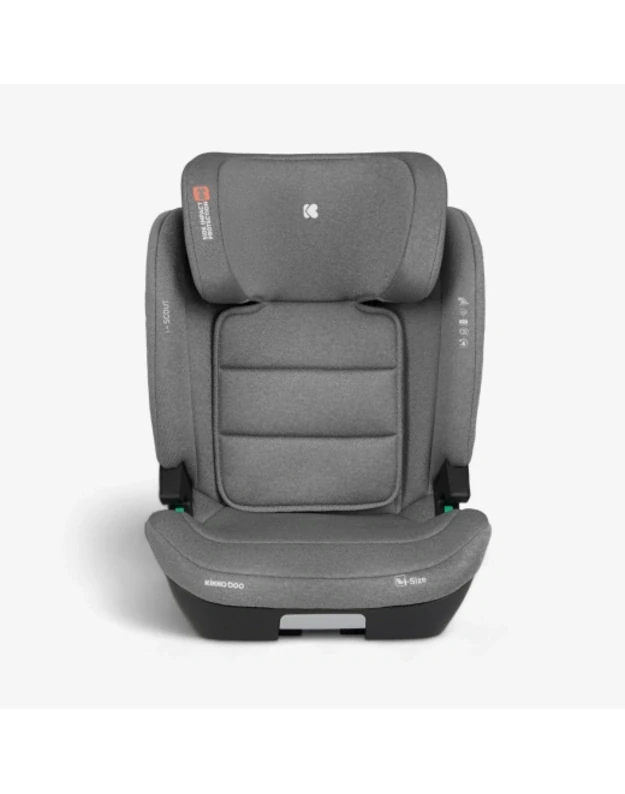 Automobilinė kėdutė KikkaBoo i-Scout i-size 100-150cm Light Grey