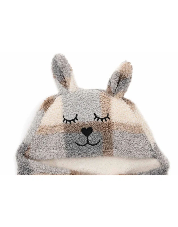 Jollein Bunny Check Wrap Blanket 