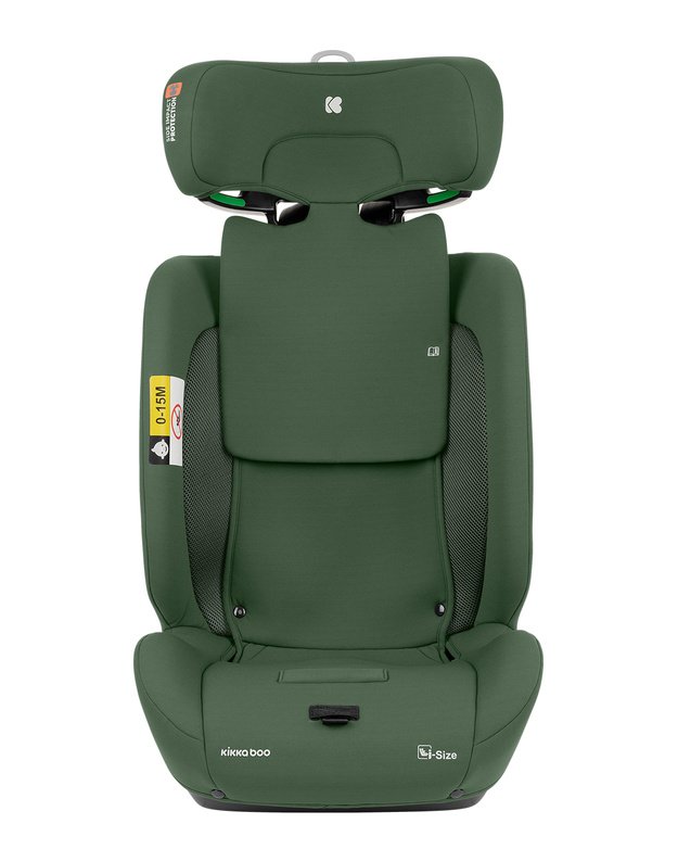 Automobilinė kėdutė KikkaBoo i-Flit i-Size 76&ndash;150 cm Army Green