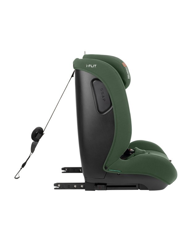 Automobilinė kėdutė KikkaBoo i-Flit i-Size 76&ndash;150 cm Army Green