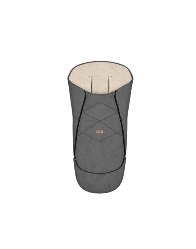 Zaffiro everGrow Scandi Wool Footmuff Grey 
