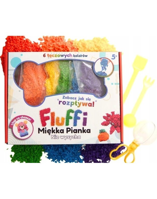 FLUFFI BOX sensorinė masė