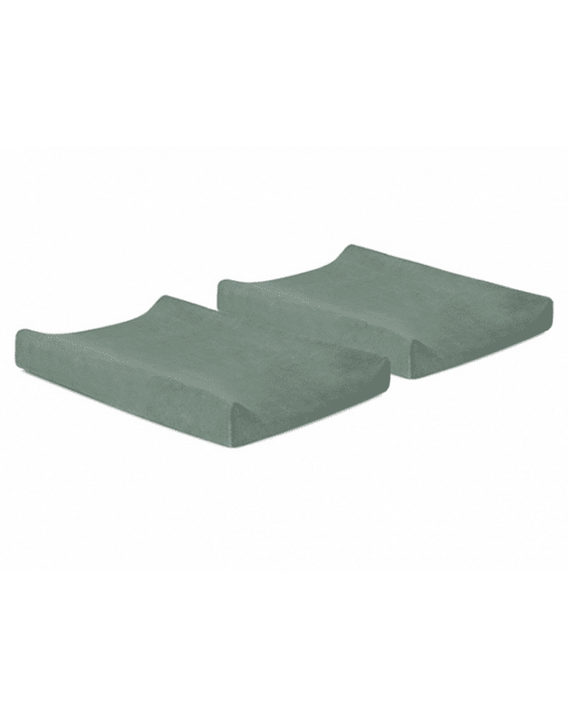 Jollein vystymo lentos paklodės Stone Green 50x70 cm (2 vnt.) &ndash; mink&scaron;tos ir prakti&scaron;kos