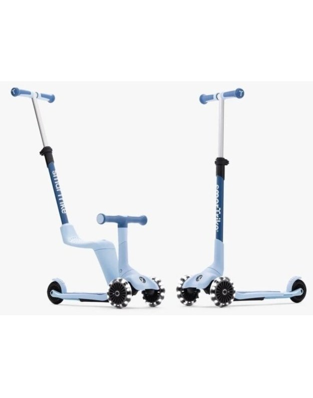 SmarTrike Xtend Mini-Ride paspirtukas 1&ndash;9 m. Blue &ndash; augantis ir reguliuojamas