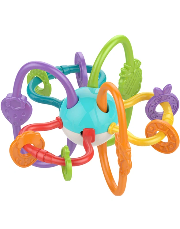 Sensorinis žaislas Woopie Baby 2in1 &ndash; bar&scaron;kutis ir kramtukas
