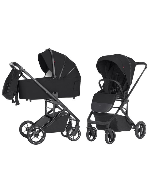 Universal stroller Carrello Alfa W 2in1 Midnight Black