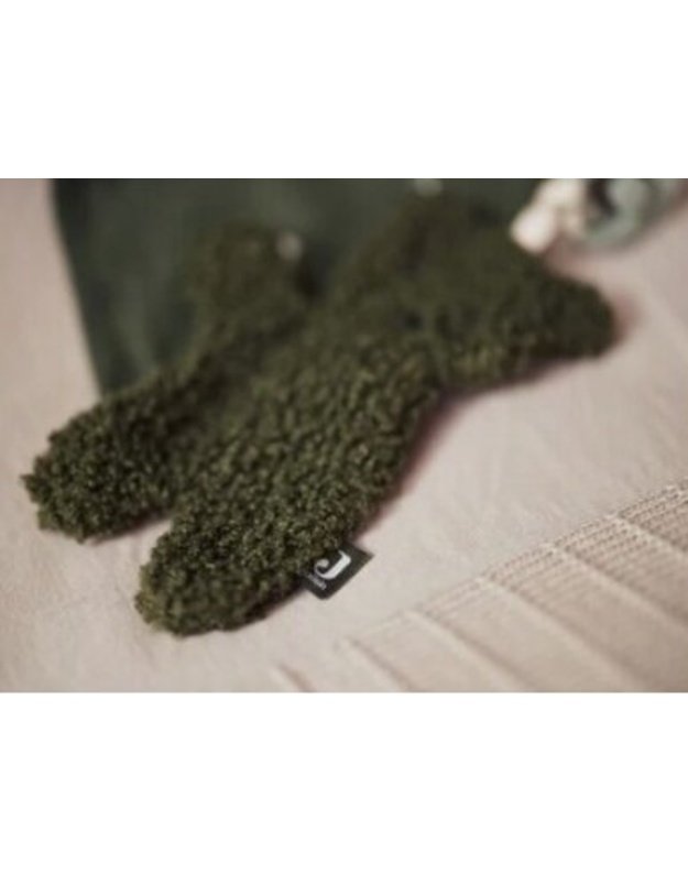 Jollein čiulptuko laikiklis Teddy Bear Leaf Green