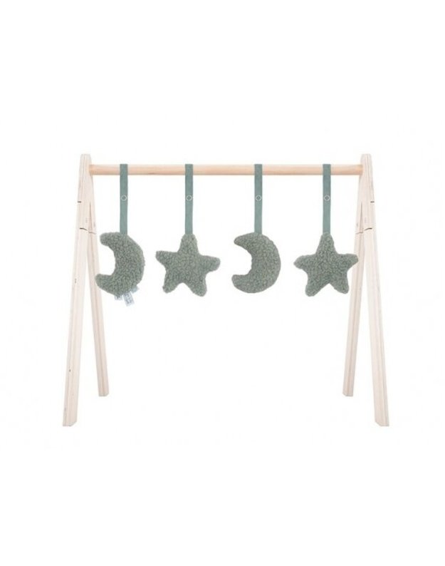 Jollein pakabinami žaisliukai  Moon  Ash Green