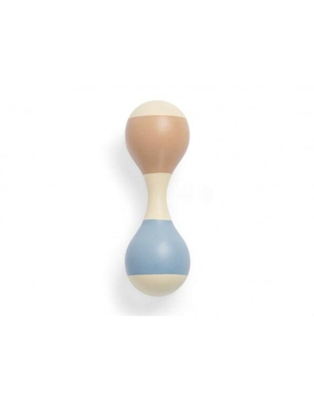 Jollein Wooden Rattle Maracas Blue