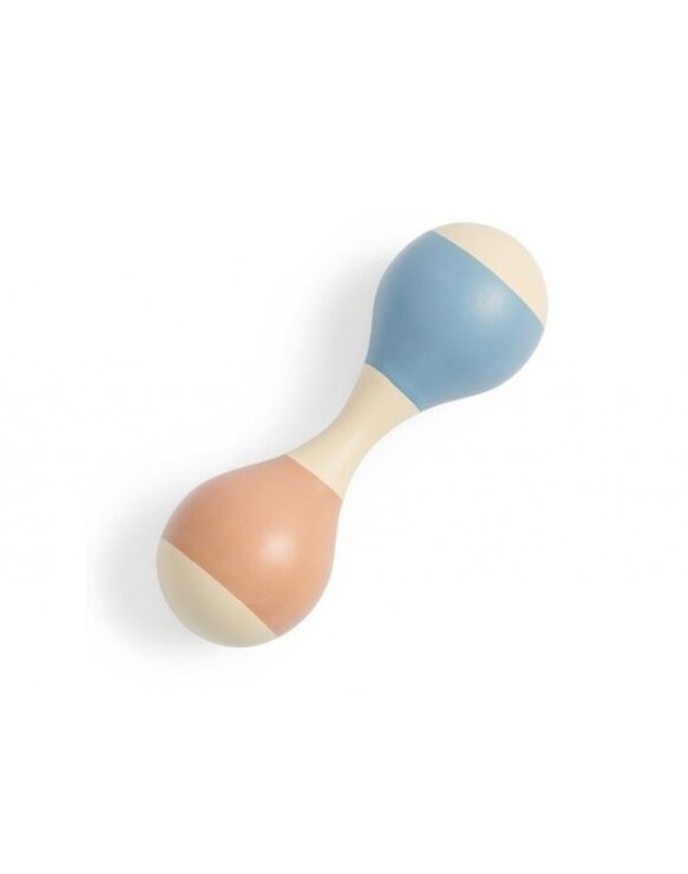 Jollein Wooden Rattle Maracas Blue