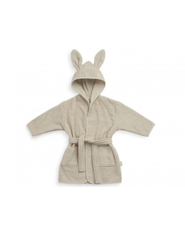 Jollein Terry Bathrobe 3–4 years Nougat – soft & cozy kids robe