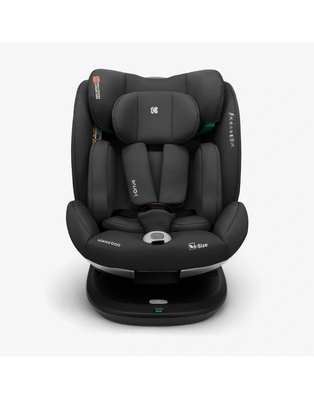 Automobilinė kėdutė  Kikka Boo i-Drive Black &ndash; i-Size (40-150 cm)