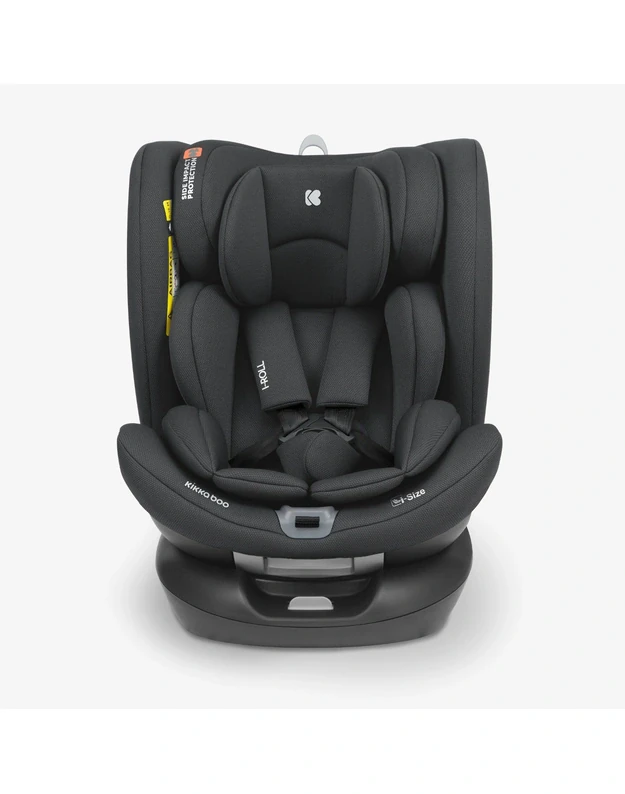 Automobilinė kėdutė   Kikka Boo i-Roll Black – i-Size (40-150 cm)