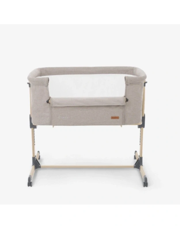 KikkaBoo Amaris Beige Baby Cot 