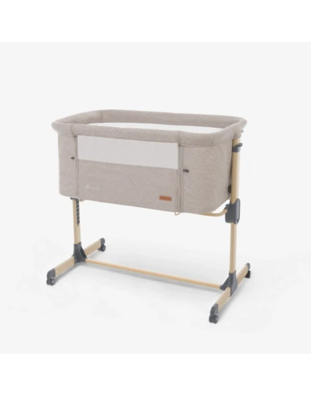KikkaBoo Amaris Beige Baby Cot 