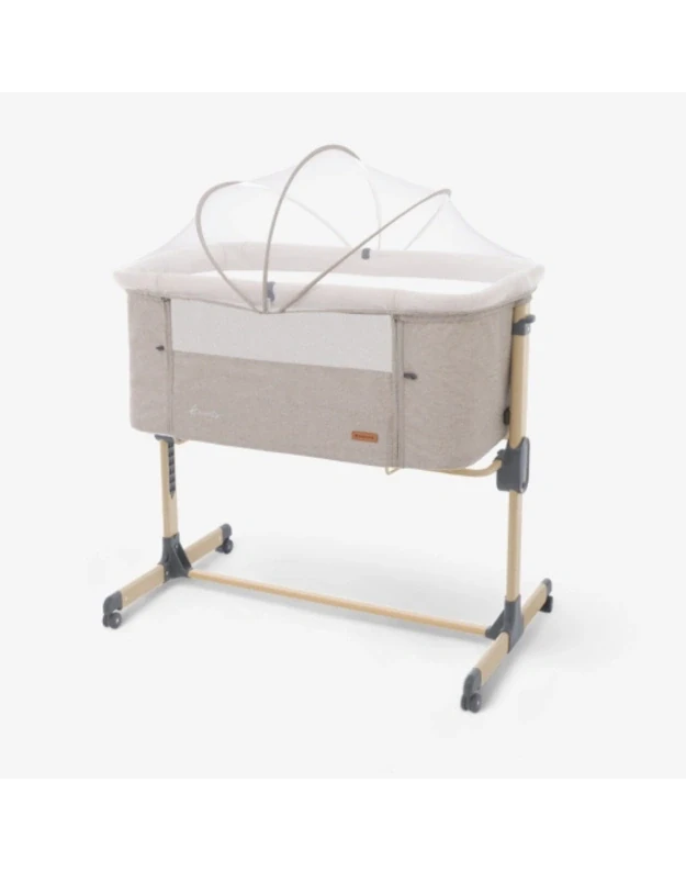KikkaBoo Amaris Beige Baby Cot 