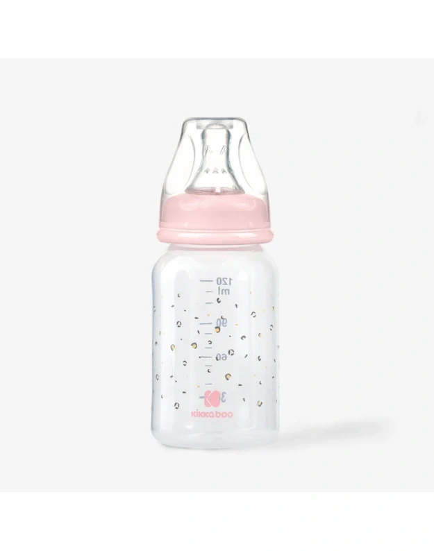 Savanna Pink PP feeding bottle 120 ml