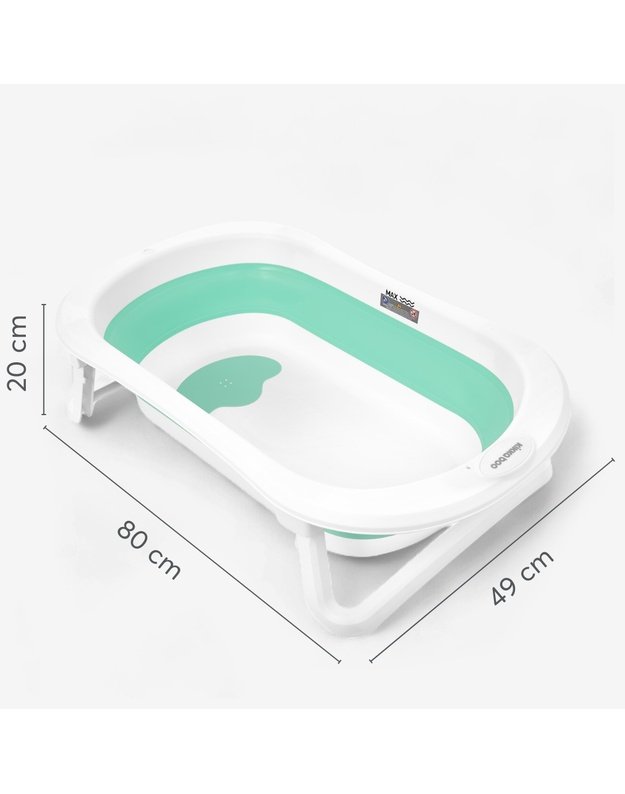Foldable bathtub Fiji Pink
