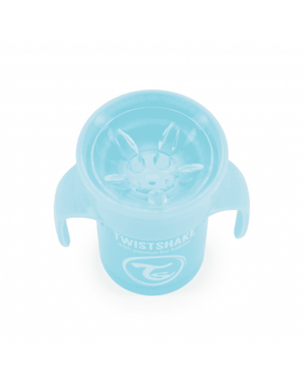 Twistshake 360 Cup Pastel Blue 230ml from 6 months 78929