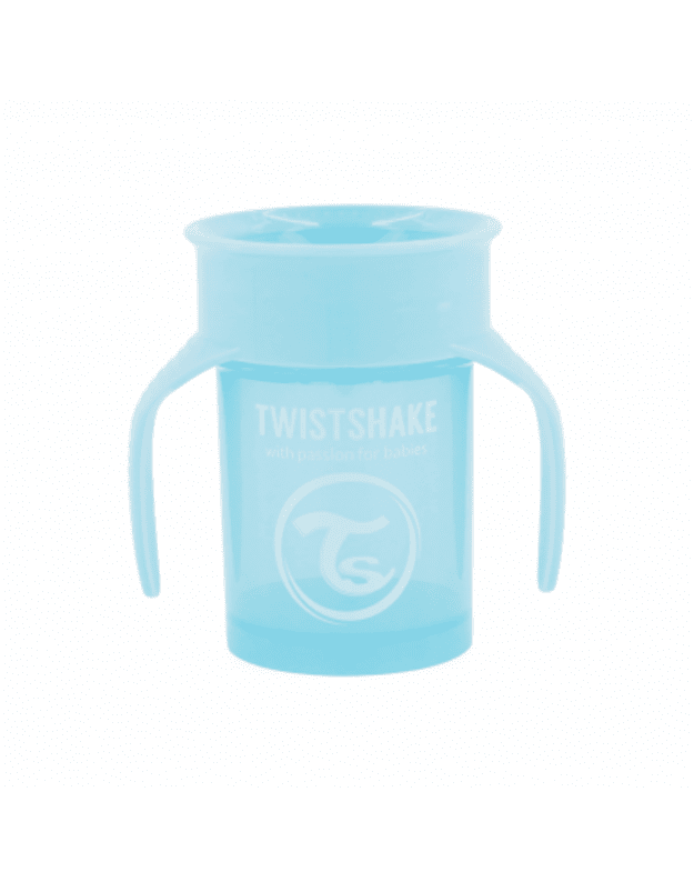 Twistshake 360 Cup Pastel Blue 230ml from 6 months 78929