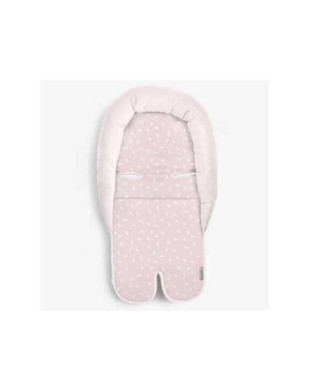 KikkaBoo Confetti Pink Memory Foam Car Seat Liner