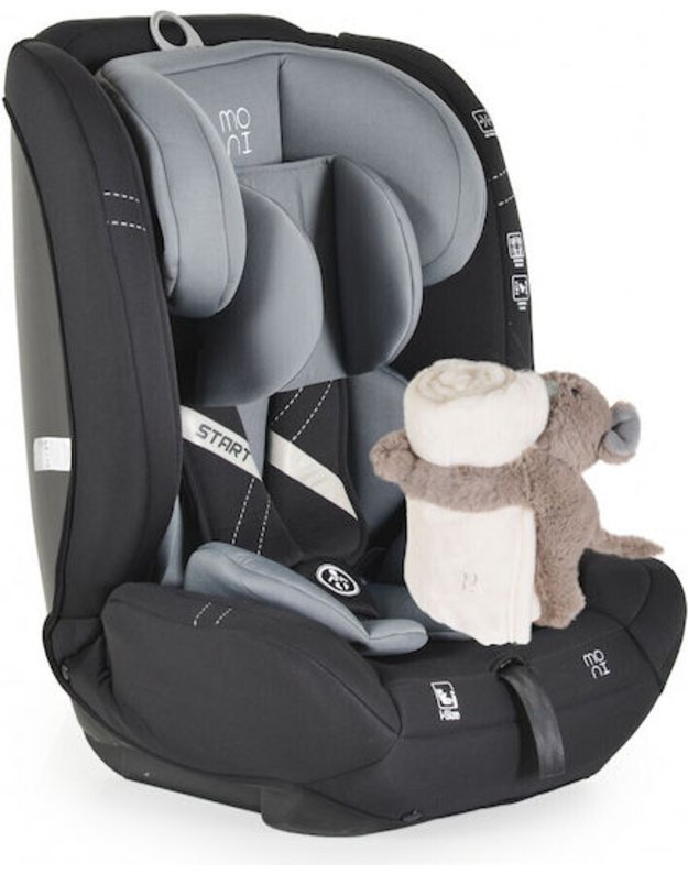 Moni Start i-Size Car Seat Grey – 9–36 kg