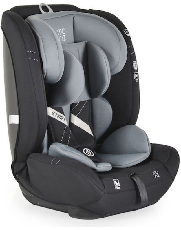Moni Start i-Size Car Seat Grey – 9–36 kg