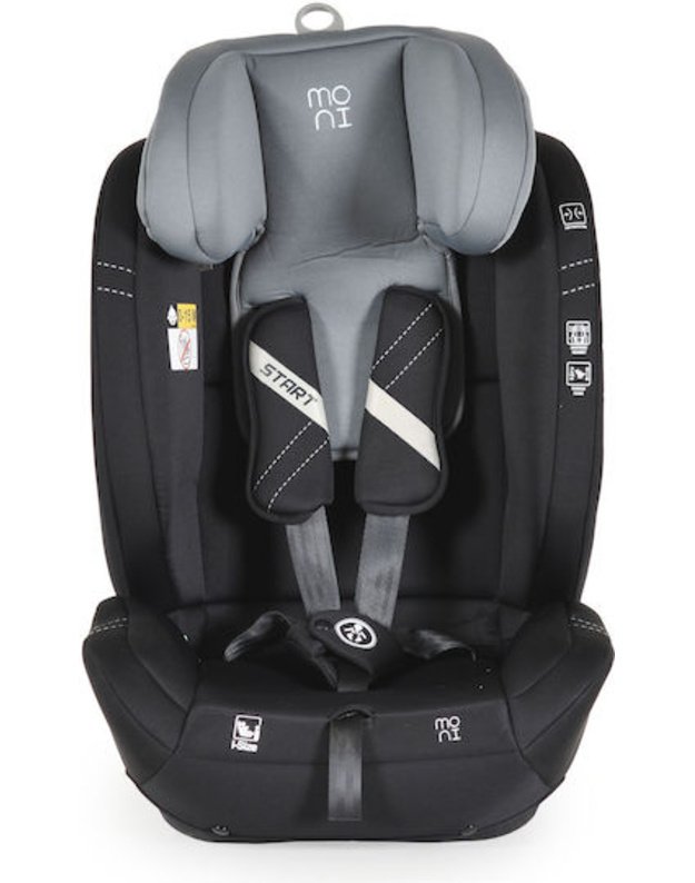 Moni Start i-Size Car Seat Grey – 9–36 kg