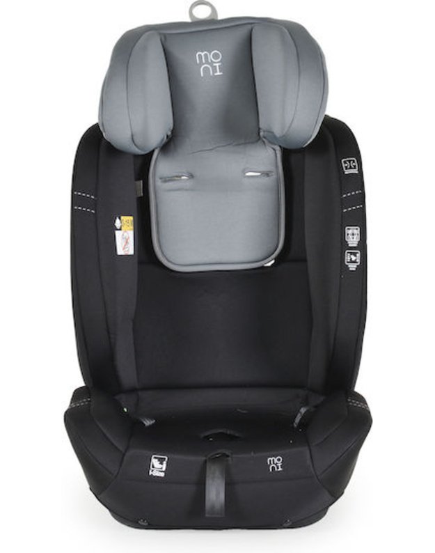 Moni Start i-Size Car Seat Grey – 9–36 kg