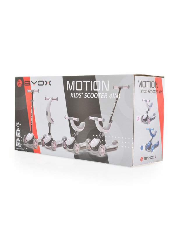 Paspirtukas  Motion 4in1 Blue